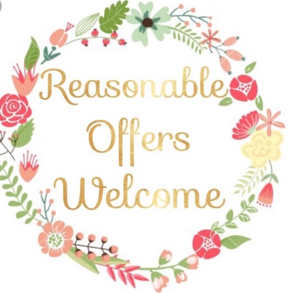 Don’t like the price? Make me an offer 😊